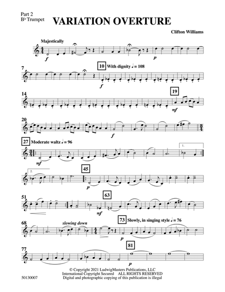 Variation Overture: Part 2 - B-flat Trumpet