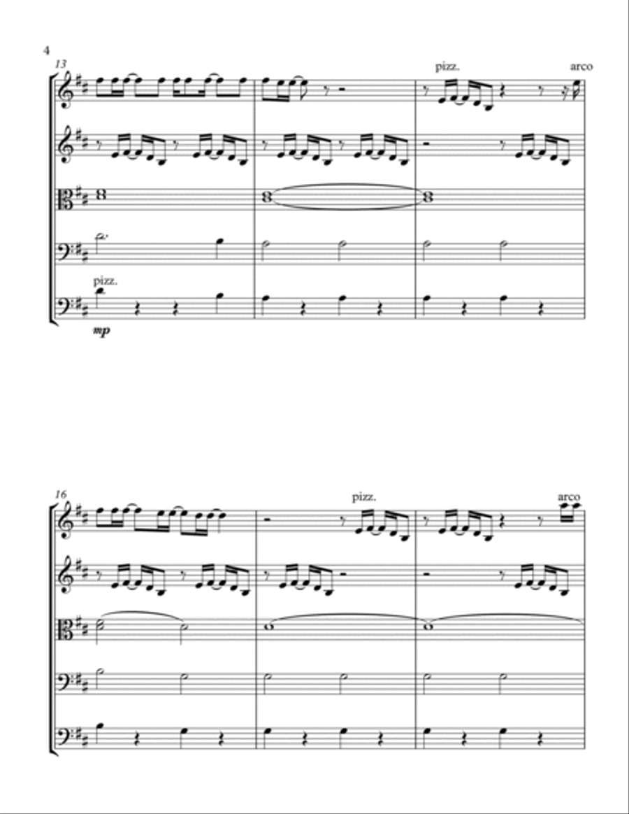 Holocene String Orchestra scores gallery preview page 6