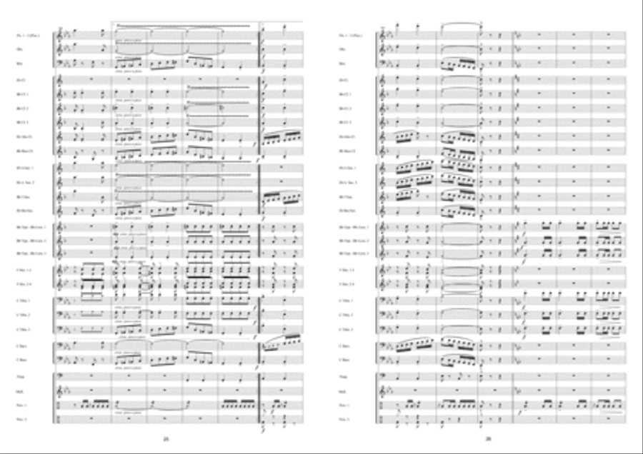 Panache ! Concert Band scores gallery preview page 14