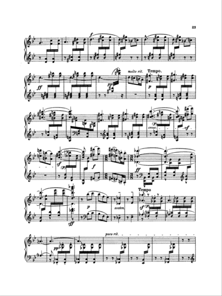 Kodály: Ten Pieces (Zongora Muzsika) Piano Solo scores gallery preview page 2