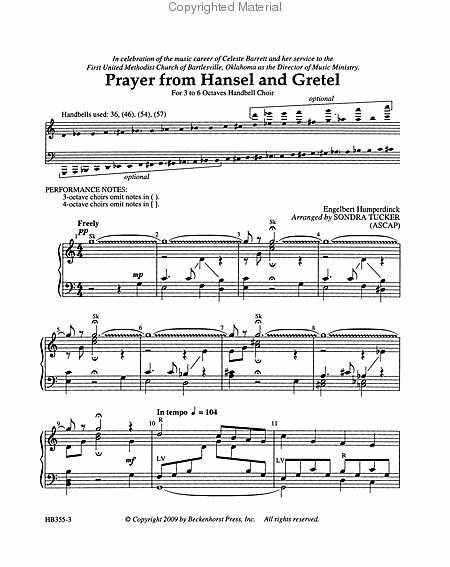 Prayer From Hansel And Gretel image number null