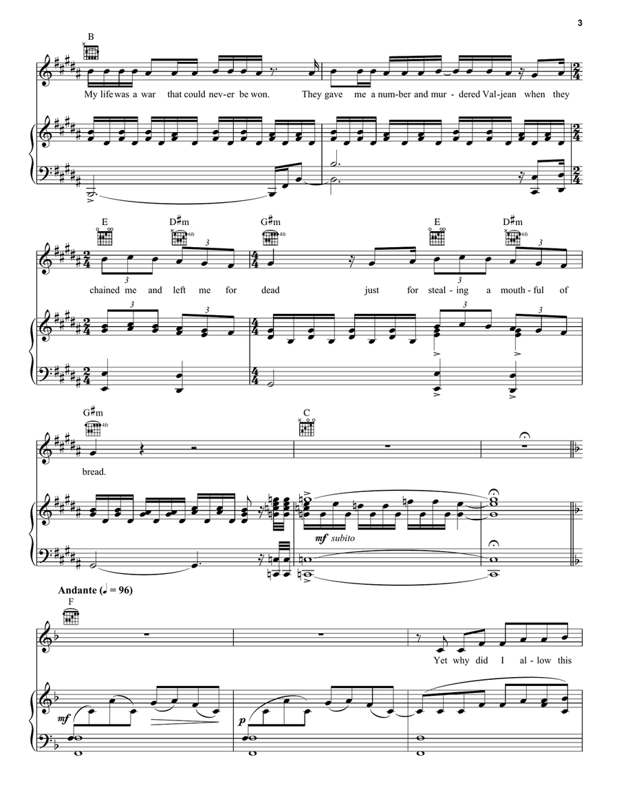 What Have I Done Piano, Vocal, Guitar scores gallery preview page 3
