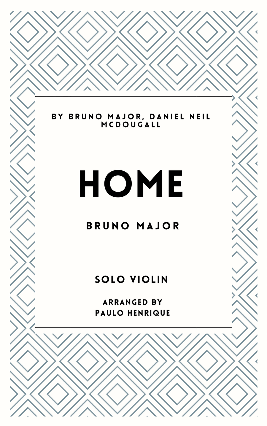 Home Home Violin Solo scores gallery preview page 1