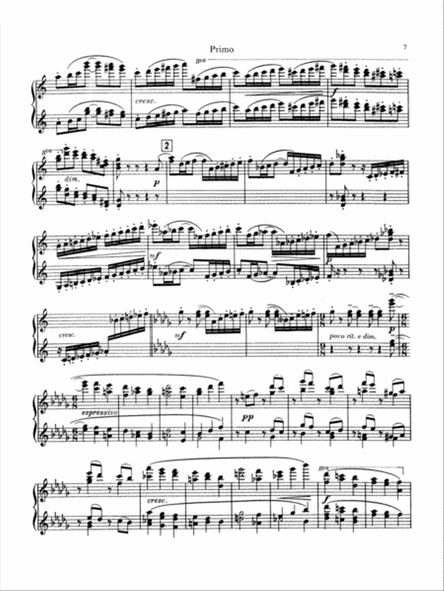 Schmitt: Album of Piano Duets, Volume I Piano Duet scores gallery preview page 4