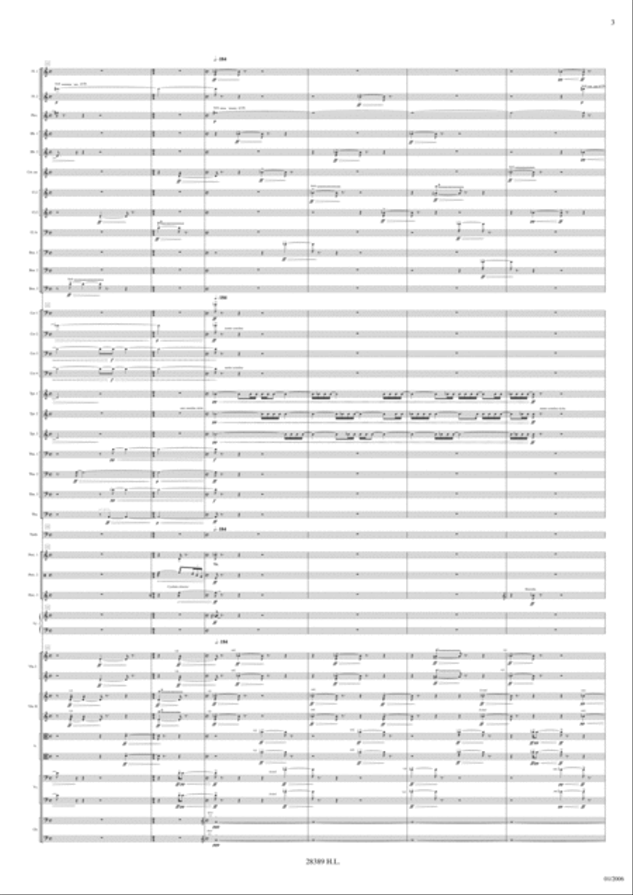 Time Stretch (On Gesualdo) Orchestra scores gallery preview page 4