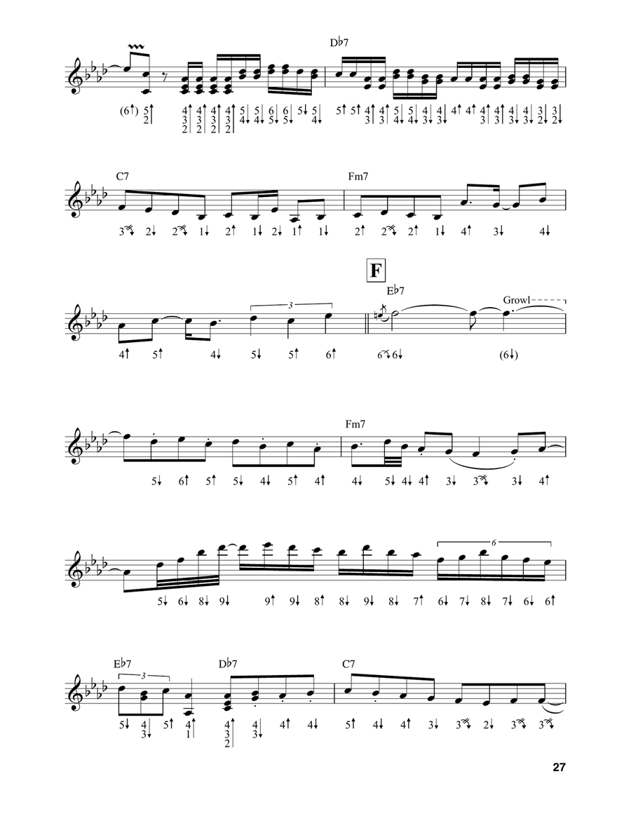 Song For My Father Harmonica scores gallery preview page 3