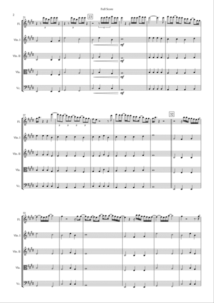 There Will Be Time Small Ensemble scores gallery preview page 2