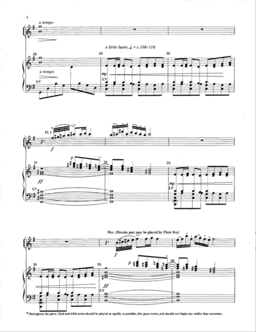 Fantasia-Digital Download Handbell Choir scores gallery preview page 4