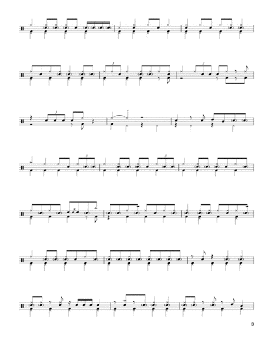 Love For Sale Drum Set scores gallery preview page 3