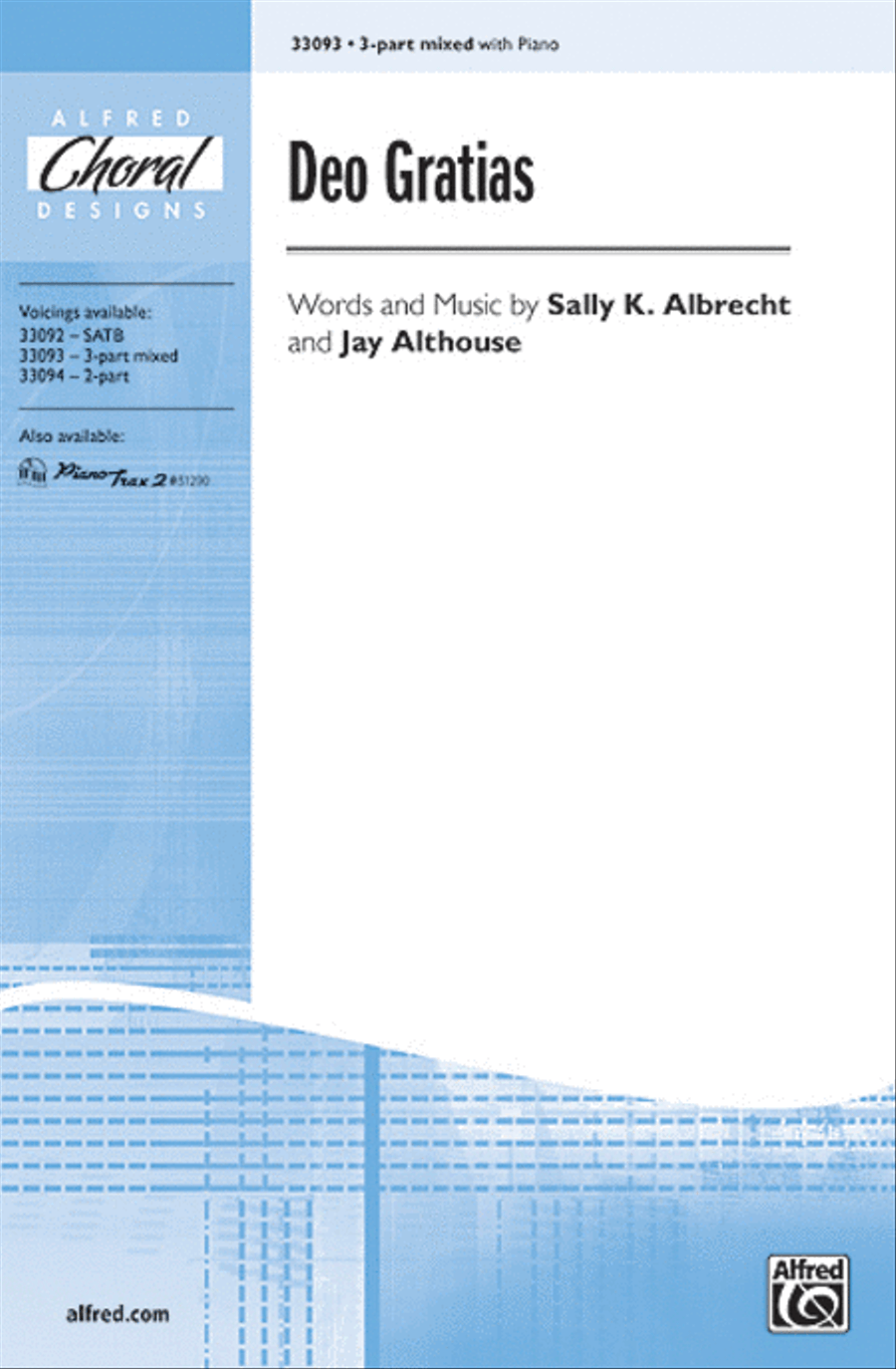 Deo Gratias 3-Part scores gallery preview page 1