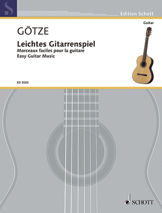 Book cover for Easy Guitar Pieces - Volume 1