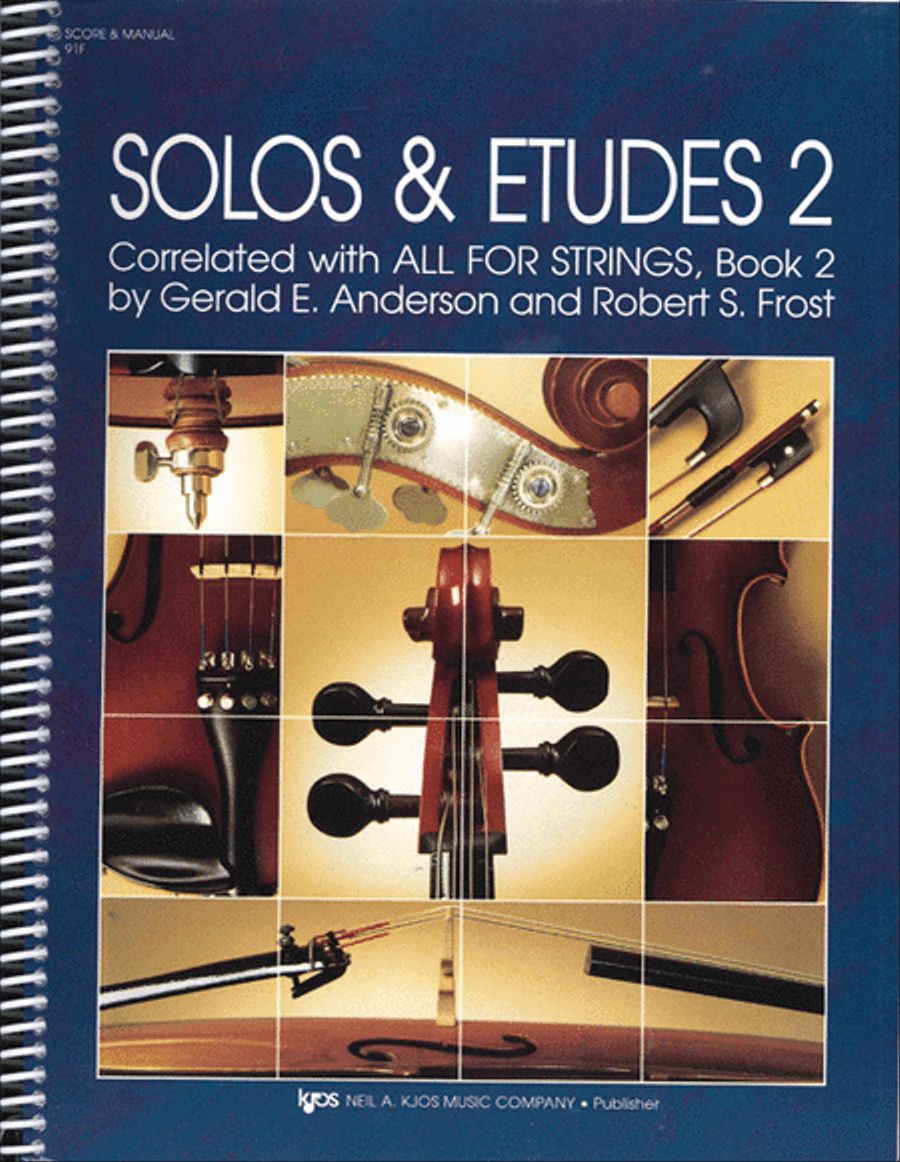 Solos and Etudes, Book 2 - Score String Orchestra scores gallery preview page 1