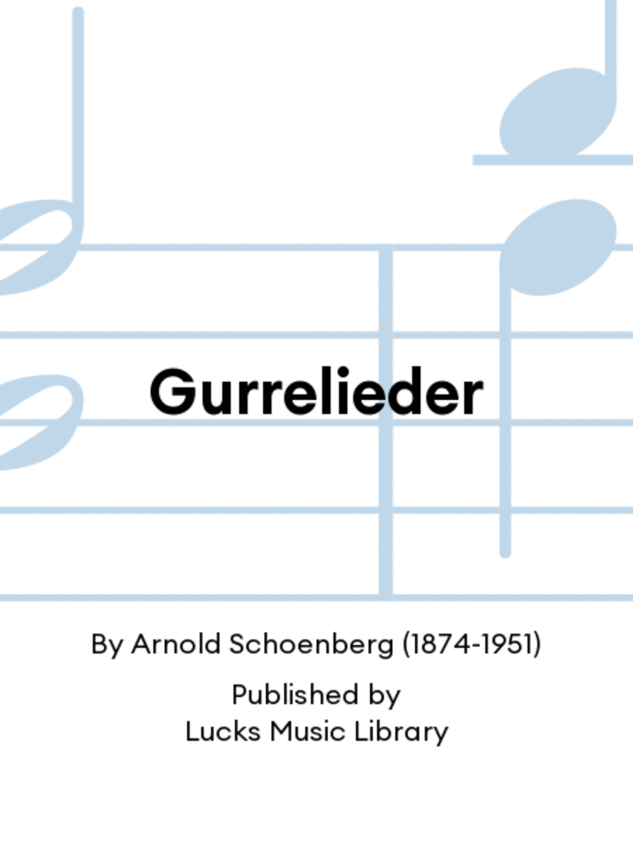 Gurrelieder Gurrelieder Choir scores gallery preview page 1