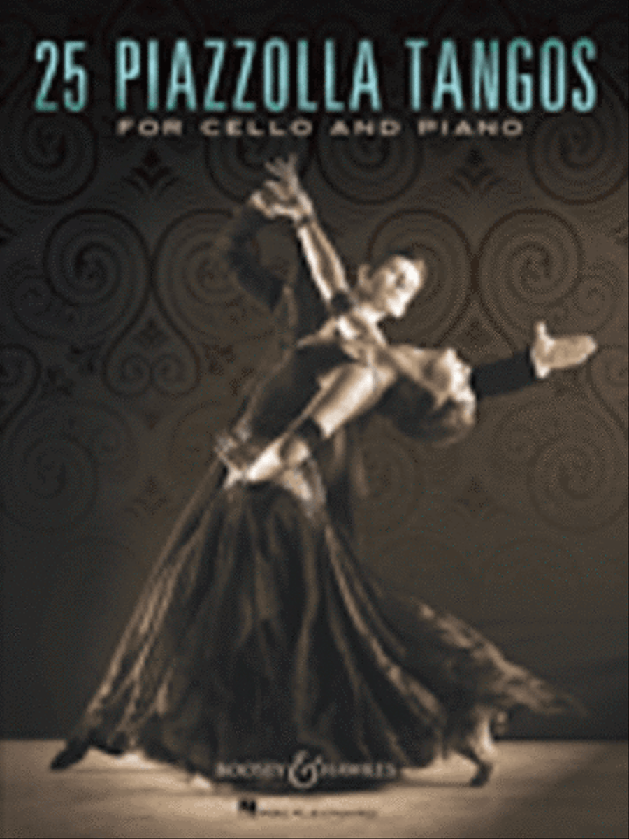 25 Piazzolla Tangos for Cello and Piano Piano Accompaniment scores gallery preview page 1