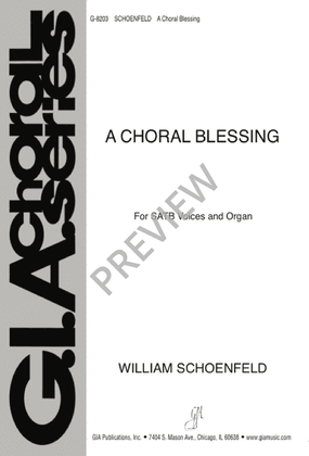 Book cover for A Choral Blessing