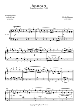 Sonatina Op. 36, nº 1
