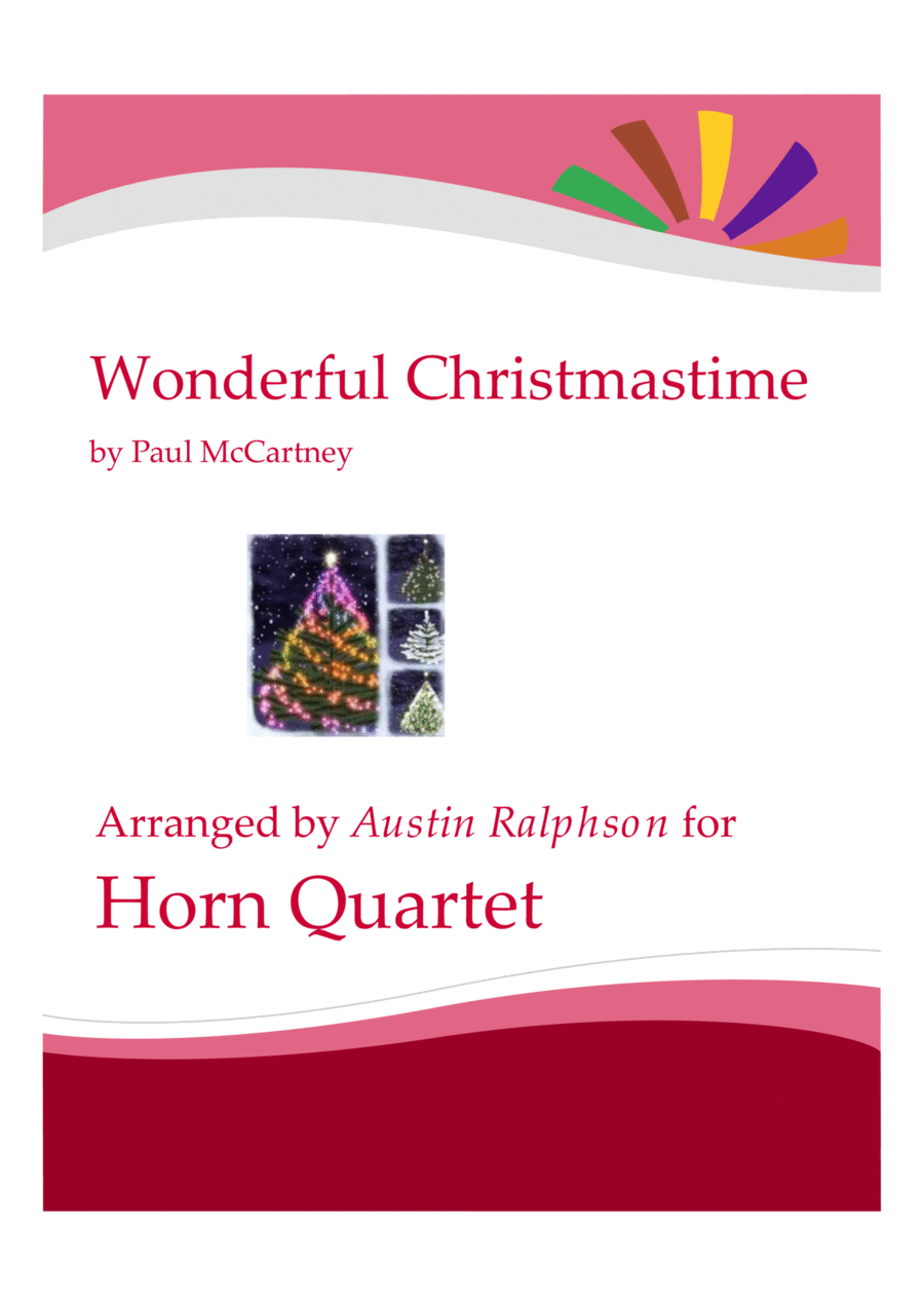 Wonderful Christmastime Horn scores gallery preview page 1