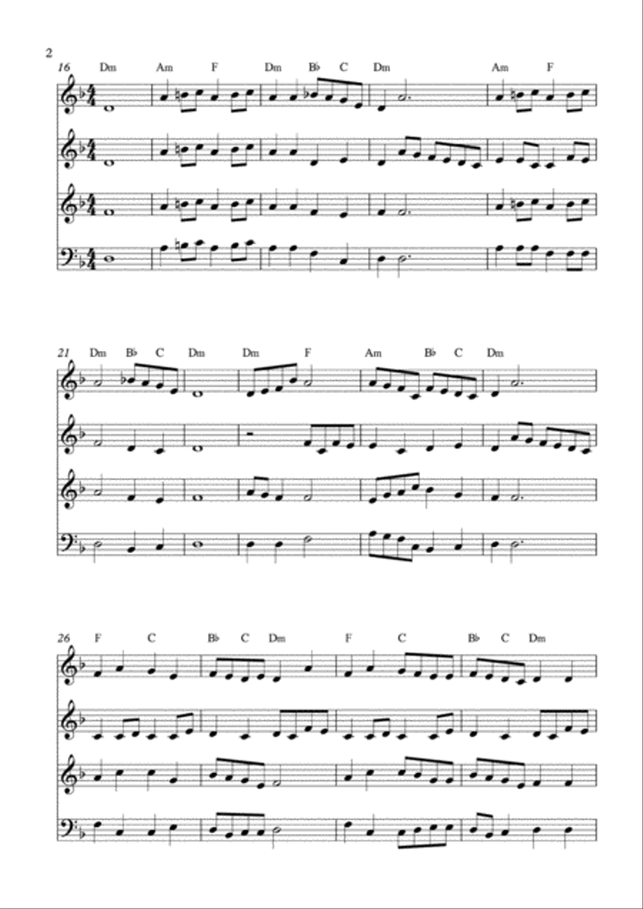 Asturias, Celtic song by Gustavo Fuentes Small Ensemble scores gallery preview page 3