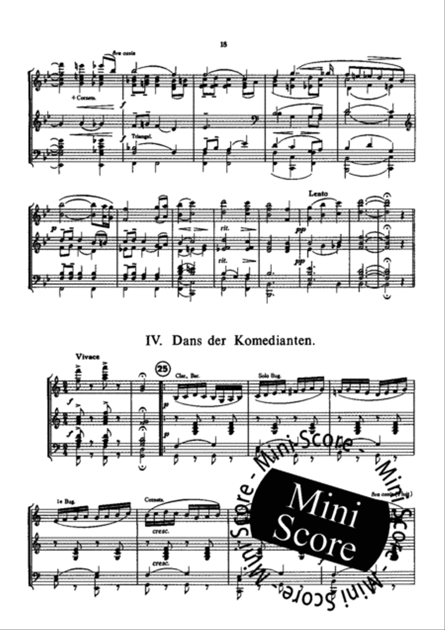 Die Verkaufte Braut Concert Band scores gallery preview page 20