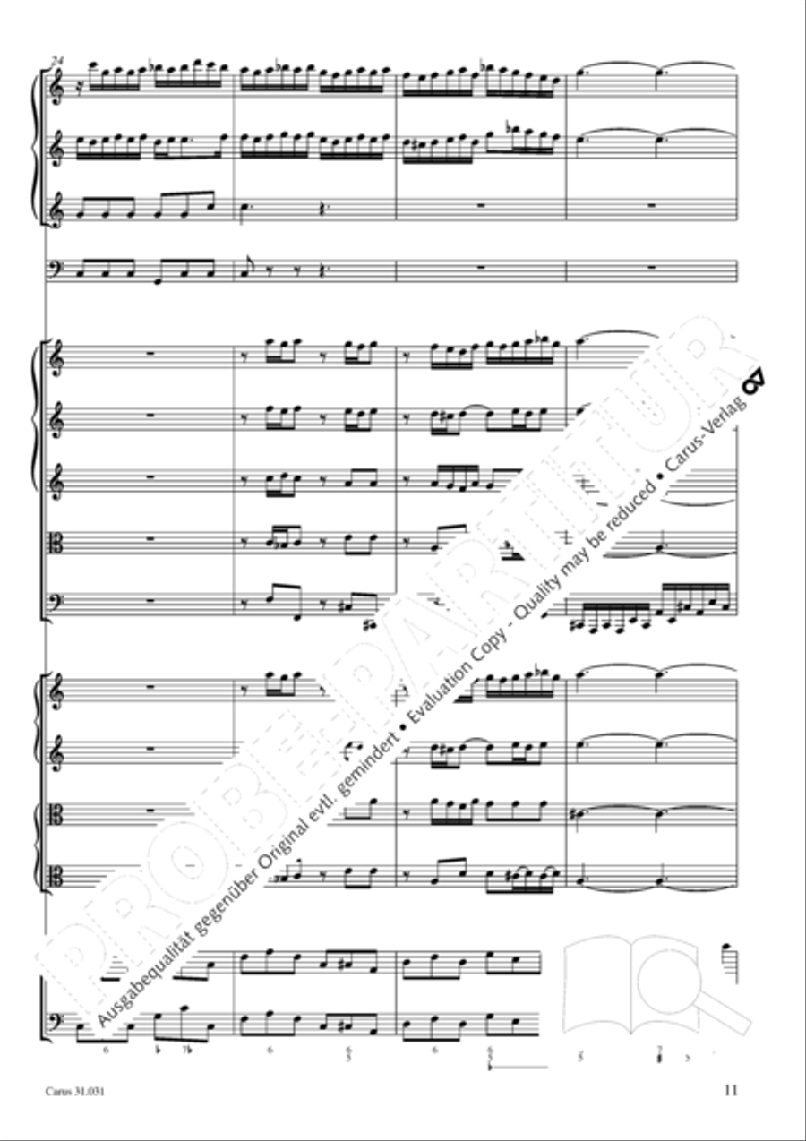 The heavens laugh, the earth exults in gladness (Der Himmel lacht! Die Erde jubilieret) STB scores gallery preview page 12