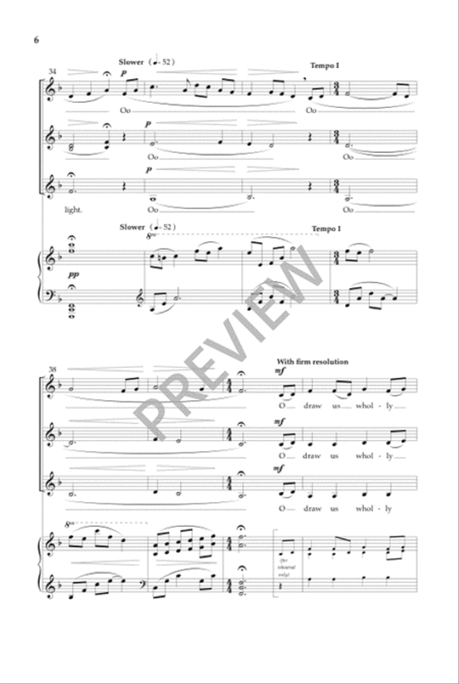 Thy Little Ones (SSA) SSA scores gallery preview page 7