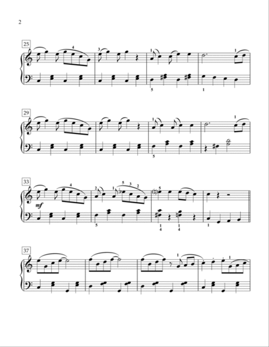 Dirty Dish Rag Piano Solo scores gallery preview page 2