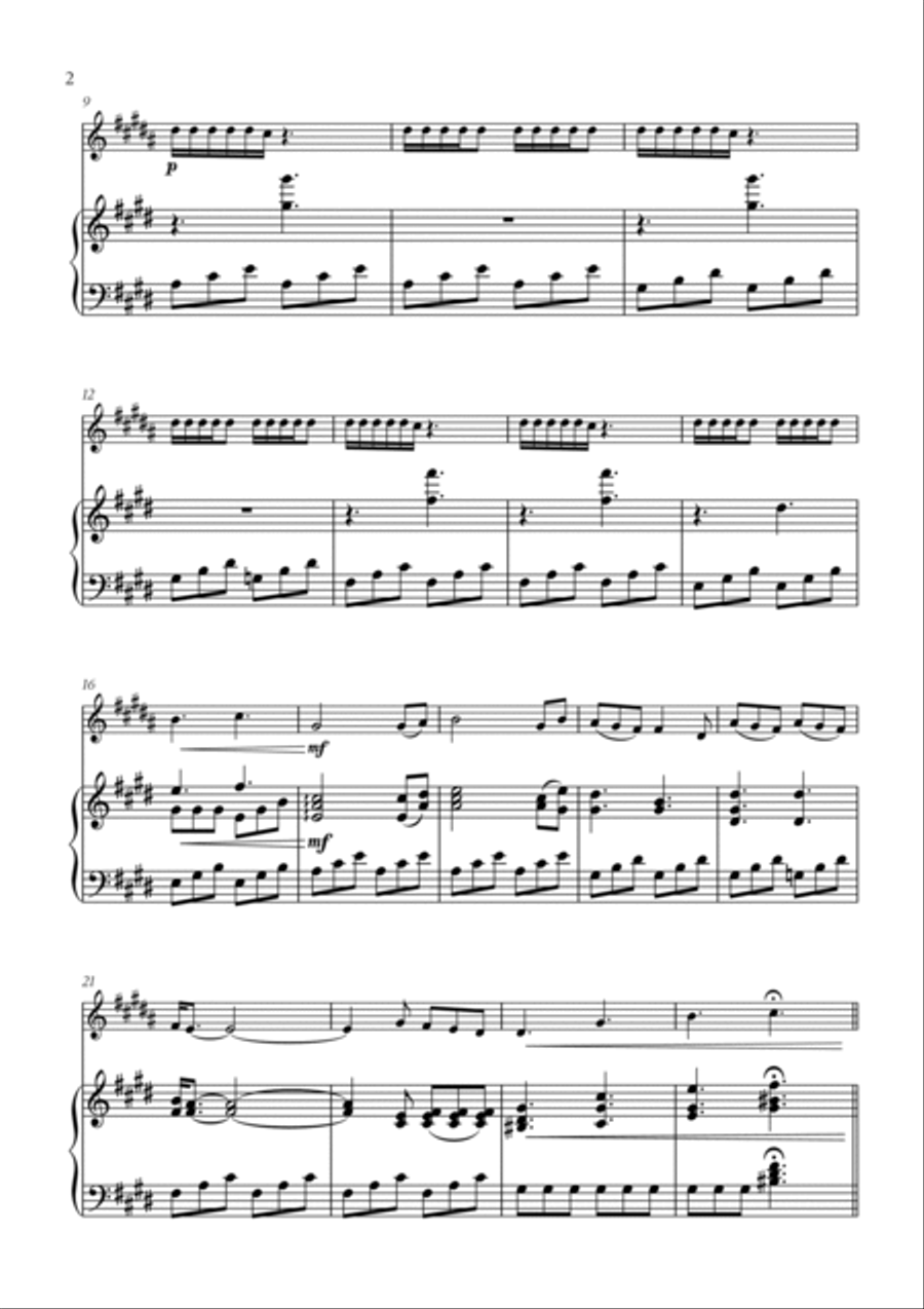 Golden Hour English Horn scores gallery preview page 2