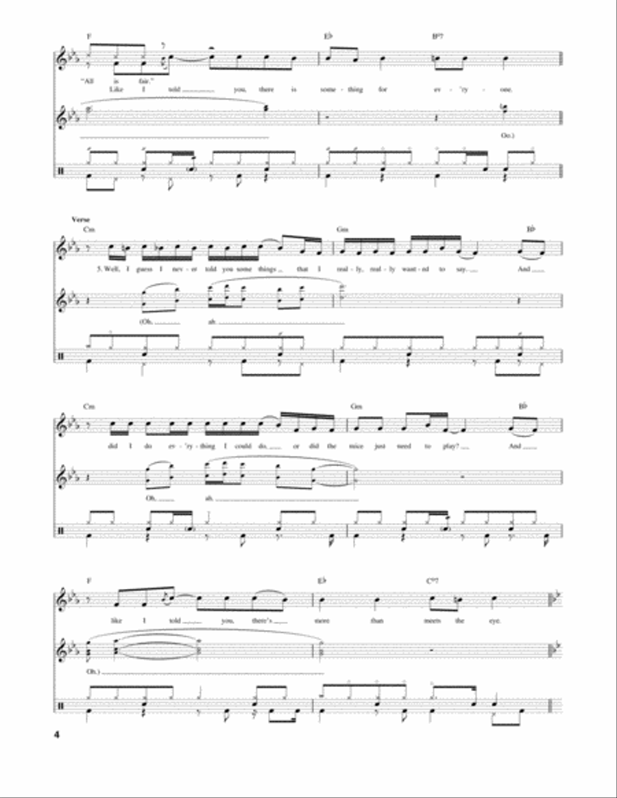 Even You Brutus? Drum Set scores gallery preview page 4