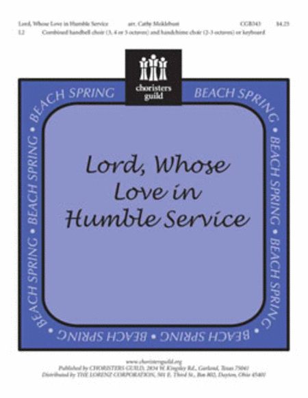 Lord, Whose Love in Humble Service image number null