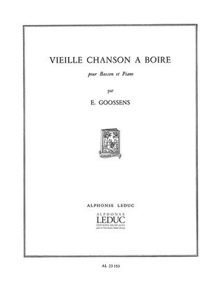 Vieille Chanson A Boire (bassoon & Piano)