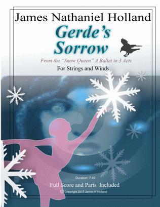 Gerde's Sorrow from the "The Snow Queen Ballet" for Strings, Solo Violin and Winds