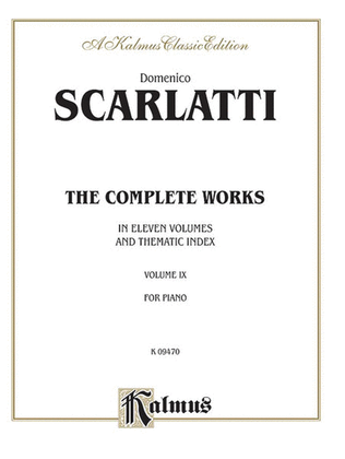Book cover for The Complete Works, Volume 9
