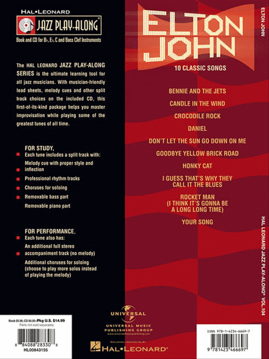 Elton John C Instrument scores gallery preview page 2