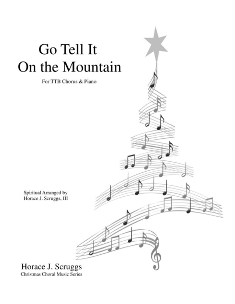 Go Tell on the Mountain Choir scores gallery preview page 1