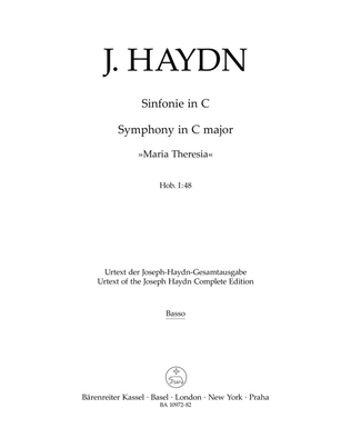 Symphony C major Hob. I:48 "Maria Theresia"