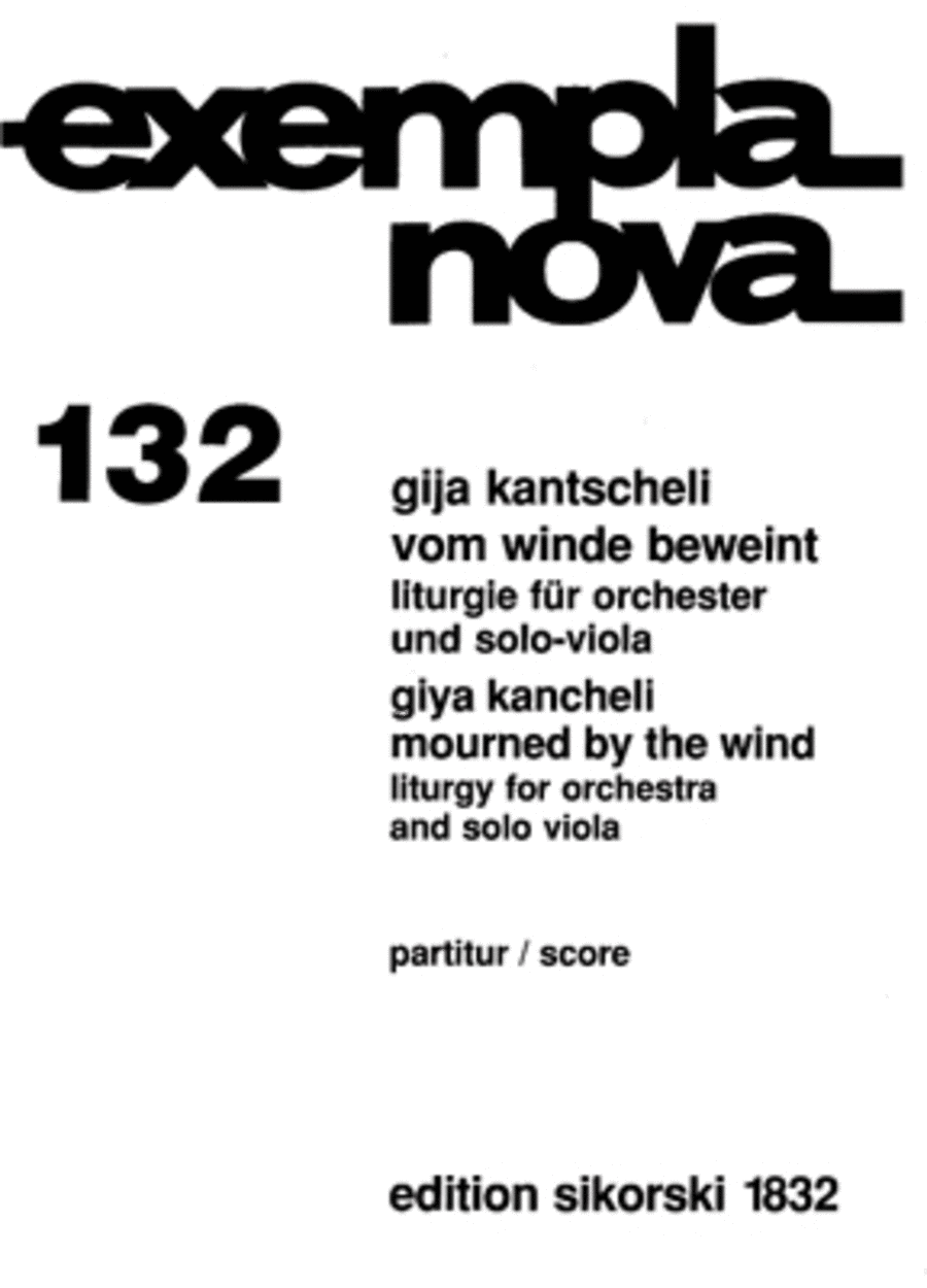 Mourned by the Wind Orchestra scores gallery preview page 1