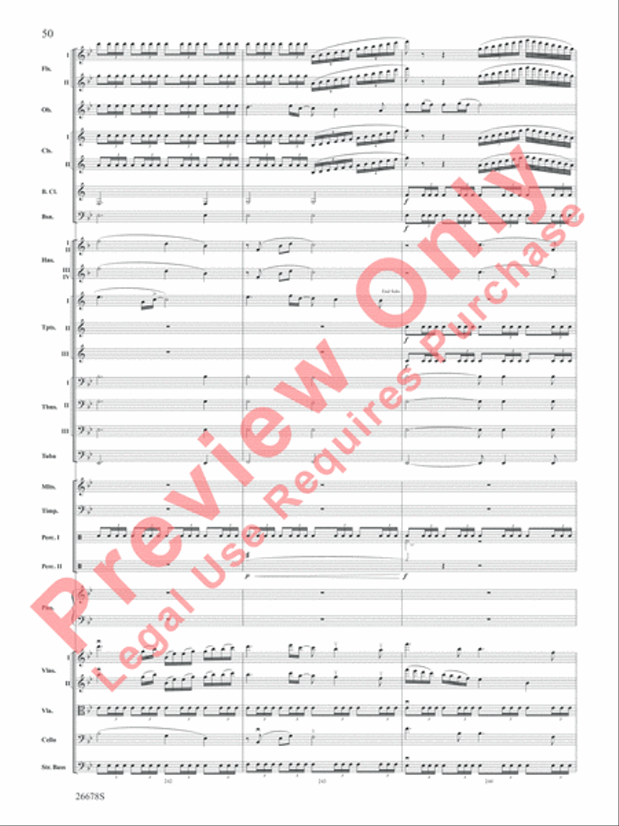 Suite from Video Games Live Full Orchestra scores gallery preview page 51