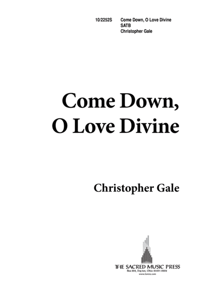 Come Down, O Love Divine image number null