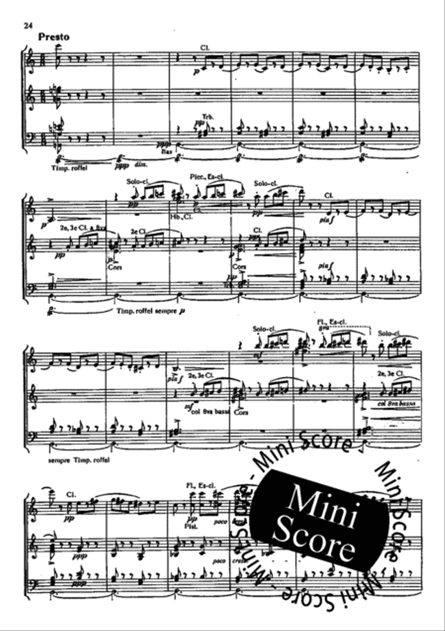Capriccio Italien Capriccio Italien Concert Band scores gallery preview page 27
