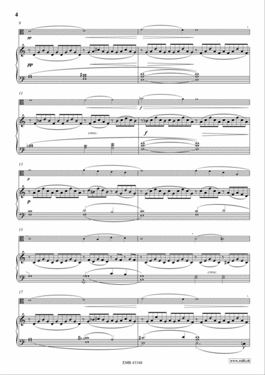 Impromptu Viola scores gallery preview page 5