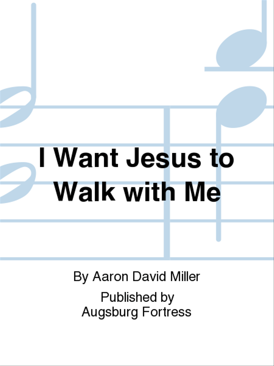 I Want Jesus to Walk with Me Unison Choir scores gallery preview page 1