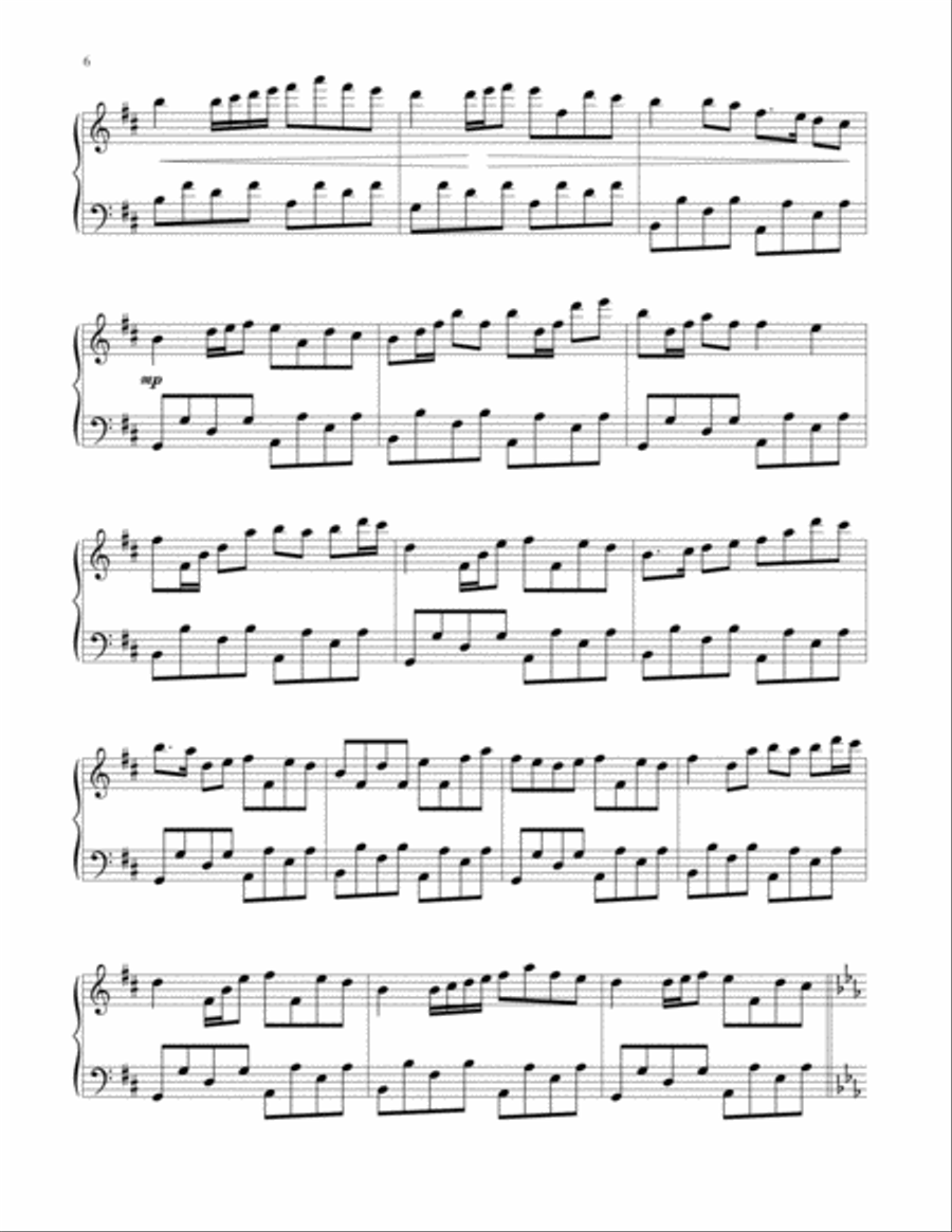 Piano Weavings Volume 2 Piano Solo scores gallery preview page 7