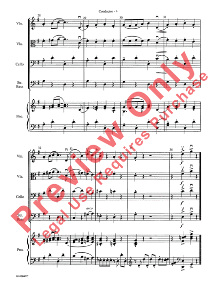 The Syncopated Clock String Orchestra scores gallery preview page 7