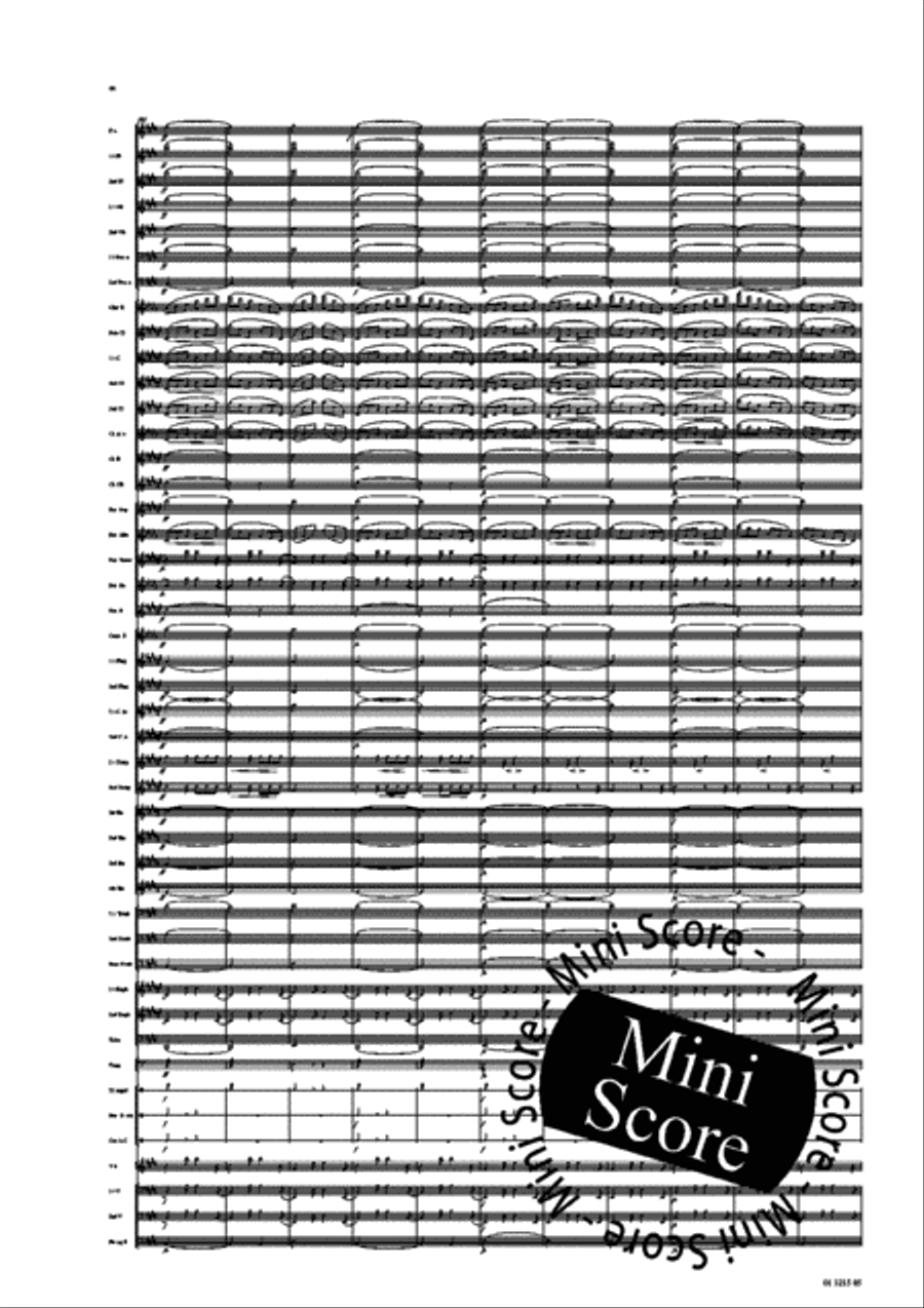 Ma Vlast Concert Band scores gallery preview page 46
