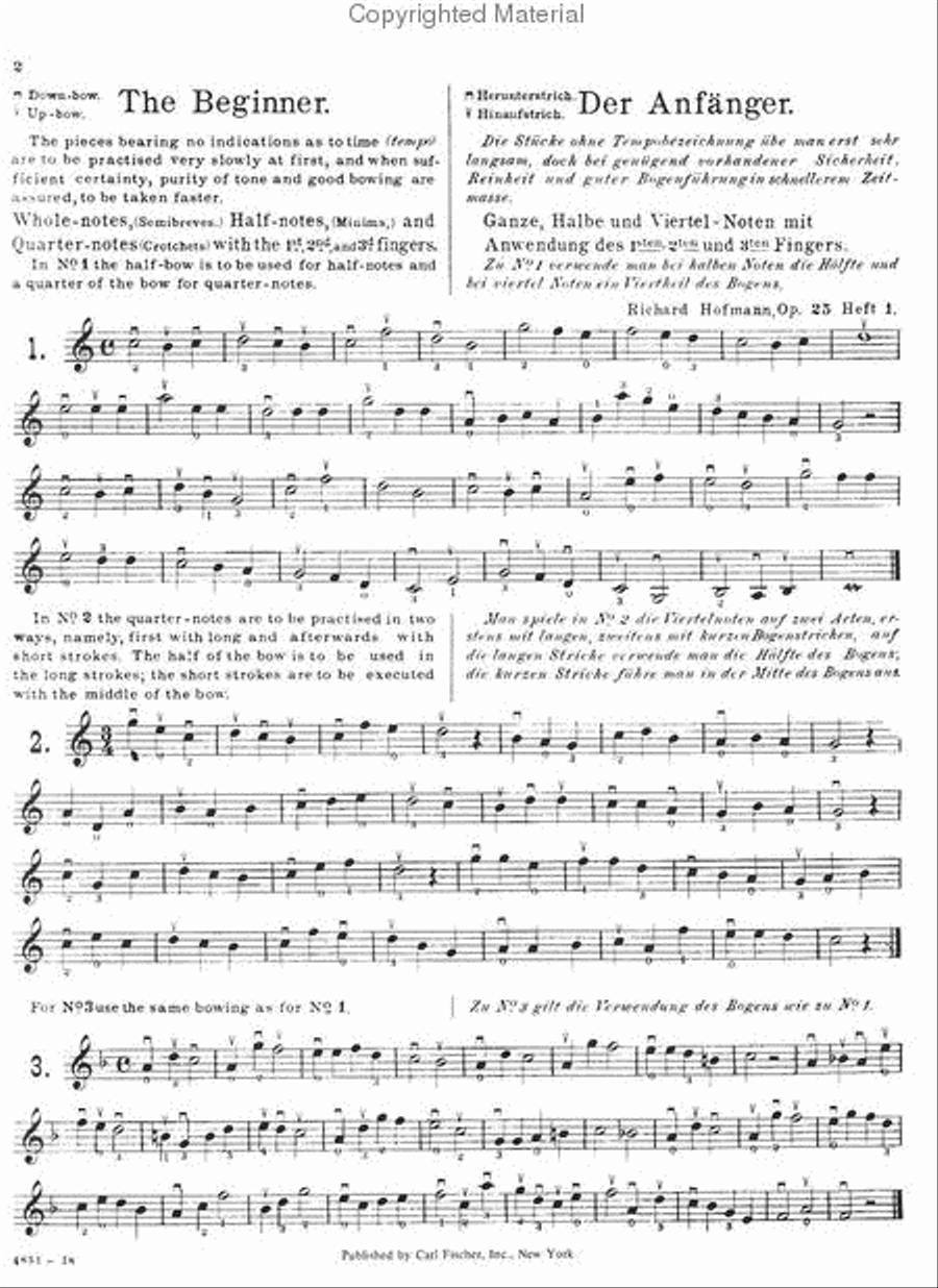 The First Studies - Book 1 Violin scores gallery preview page 2