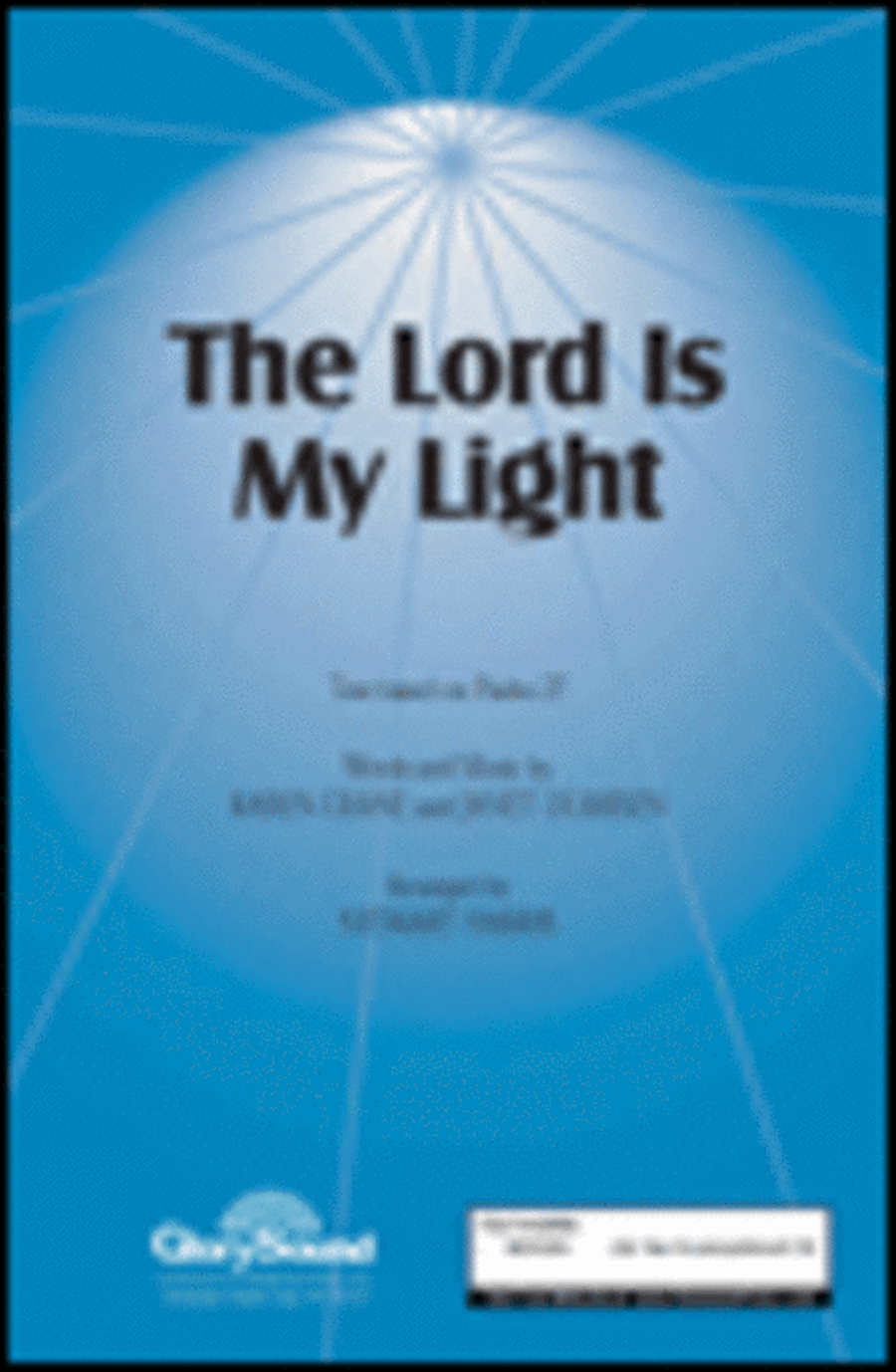 The Lord Is My Light 4-Part scores gallery preview page 1