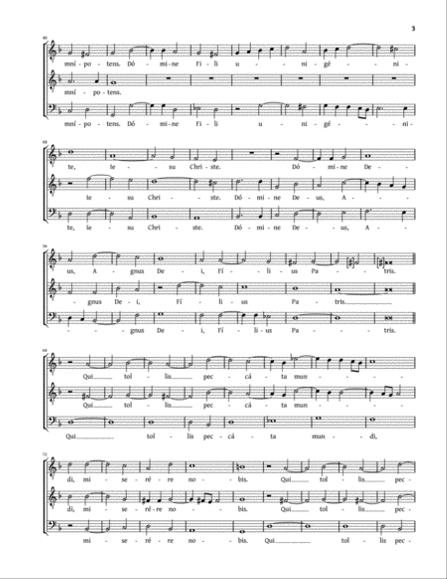 Missa quodlibetica trium vocum (Luython) - TTB