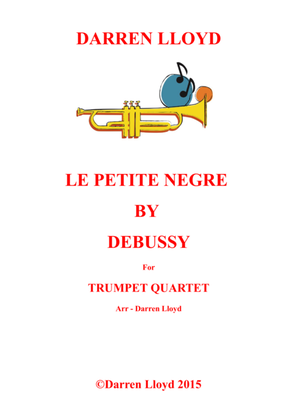 Book cover for Le Petite Negre - Trumpet quartet