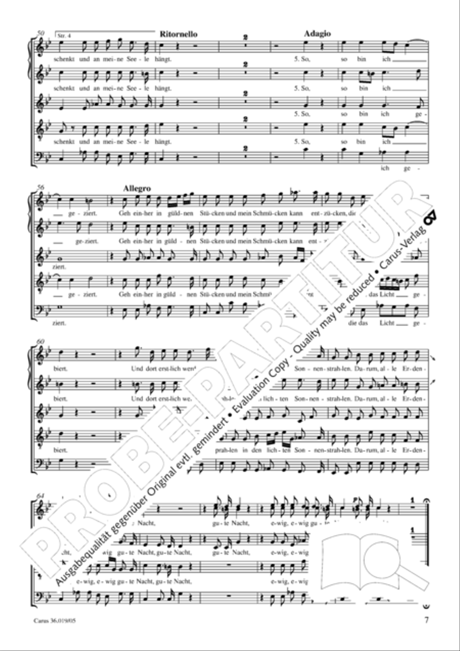 Last Judgment (Das jungste Gericht) SSATB scores gallery preview page 7
