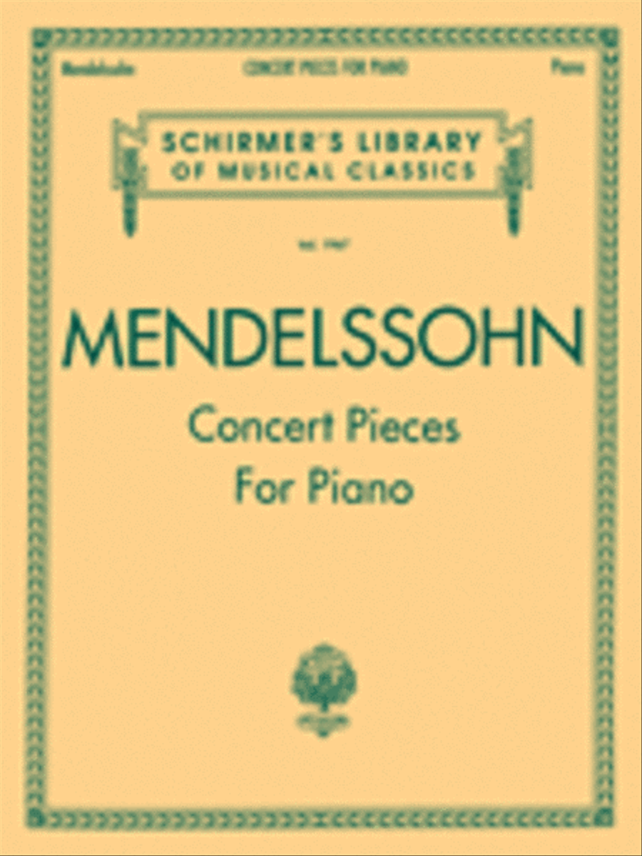 Concert Pieces for Piano Piano Solo scores gallery preview page 1